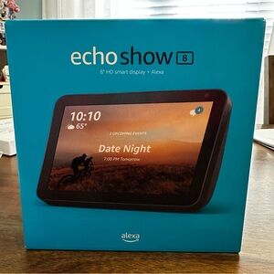 Echo Show 8 Smart Display with Alexa - New in Box